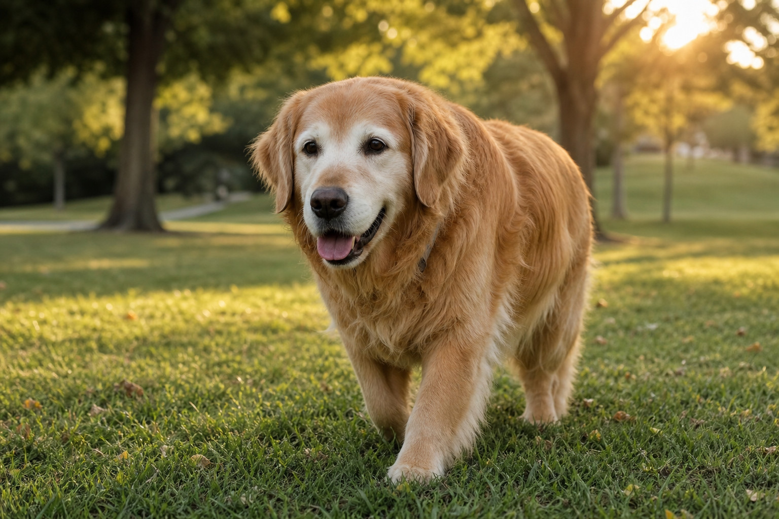 A happy dog